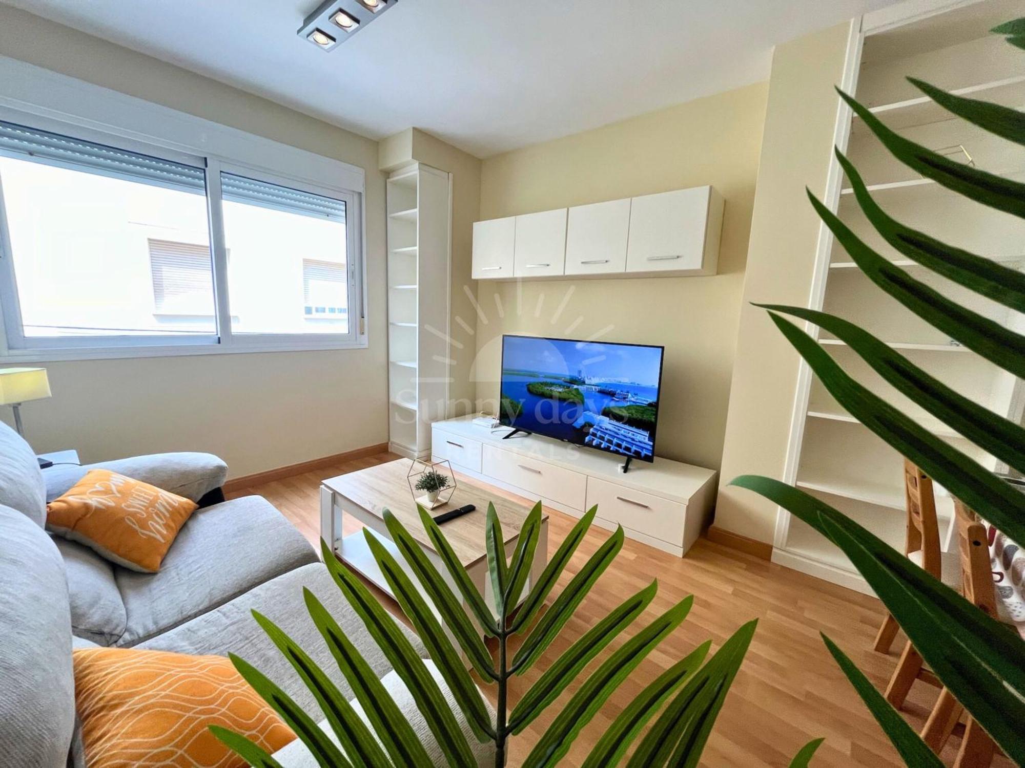 Acogedor Apartamento A 30 Metros De La Playa - Wifi - Smarttv Almeria Exterior photo
